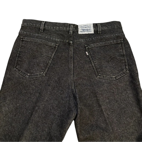 Levis‎ Relaxed Vintage Jeans Grey Black Size 38x29 - Picture 9 of 14